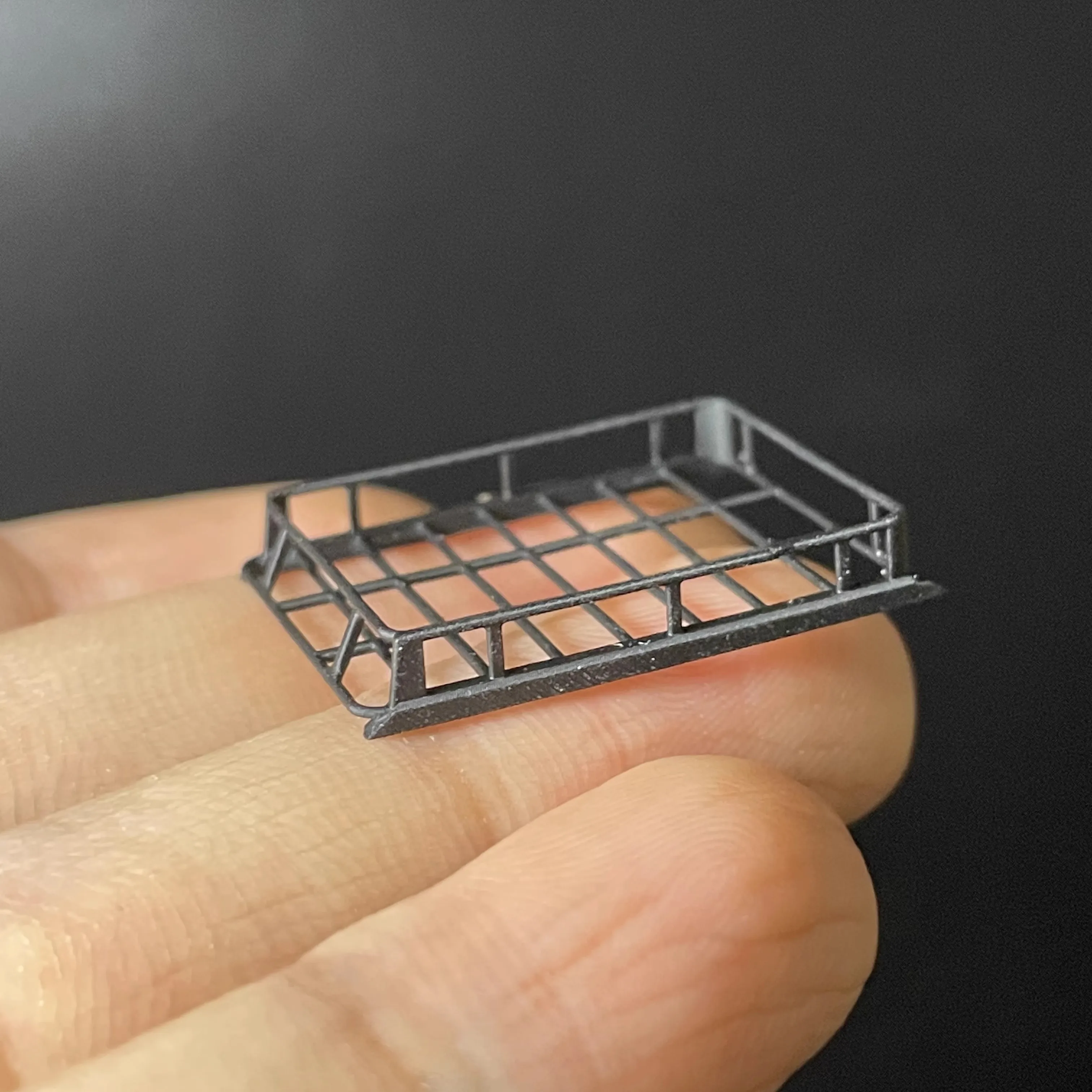 1/64 Off-Road Vehicle Lluggage Rack Modification Parts Auto Repair Tool Model Scene Accessories Miniature Scene Shooting