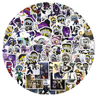 60pcs Drone Assassinator Cartoon Doodle Decorative Water Cup Suitcase Car Wholesale