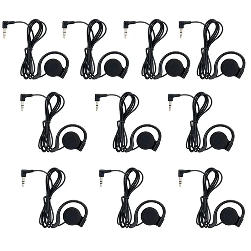 

3.5Mm Wireless Headphone Wireless Tour Guide System,Single Side Earphone,For T131,T131S,T130P,TT116,TT125,TT122