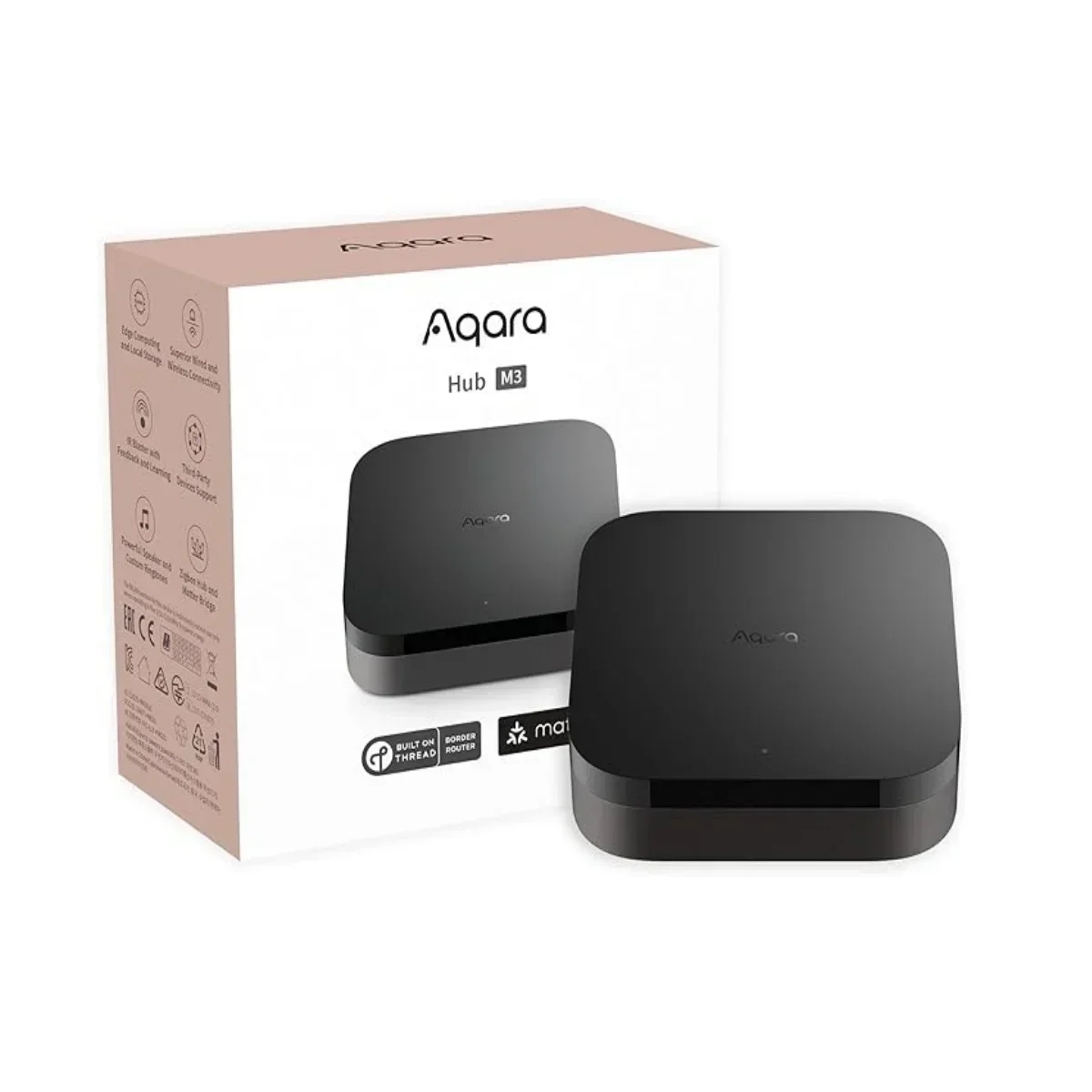 Hub M3 Wireless Zigbee 3.0 WLAN für Hausautomation, mattierter Controller, unterstützt Alexa, Google Assistant, Apple HomeKit