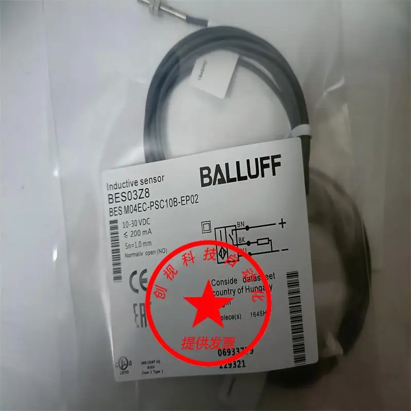 Balluff M4 Small-Sized Bes03z8 BES M04ec-Psc10b-Ep02 Sensor Bes-30N
