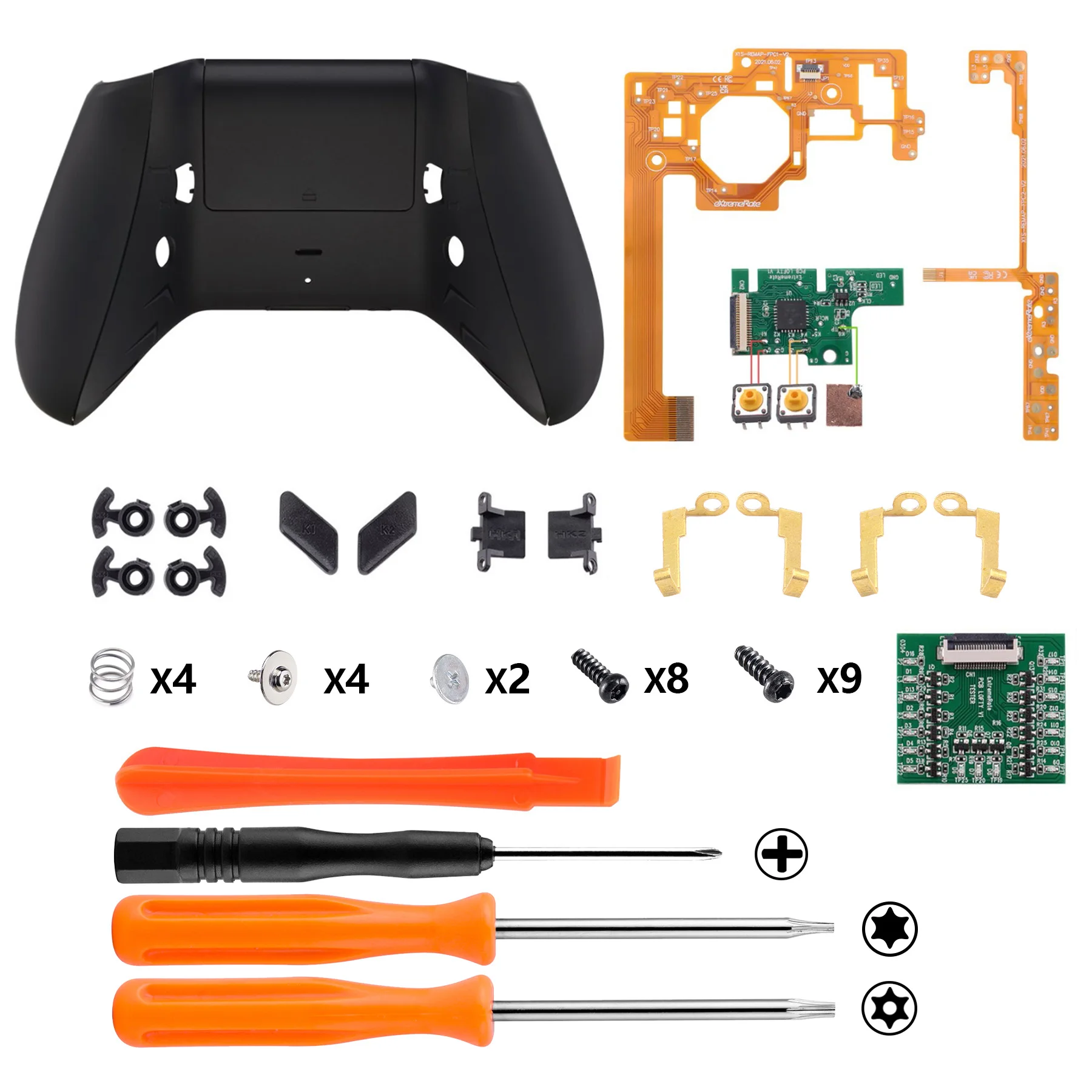 eXtremeRate Lofty Programable Remap & Trigger Stop Kit, Upgrade Boards & Redesigned Back Shell for Xbox One S / X Controller