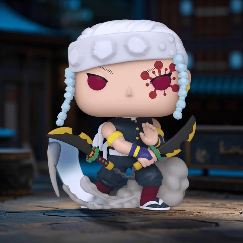 

Genuine Edition FUNKO POP Demon Slayer: Tengen Uzui Blind Box Anime Desktop Decoration Ornament Model Toys Collectible Model