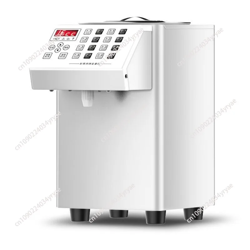 Stainless steel automatic candy dosing machine 8L intelligent memory button milk tea drink