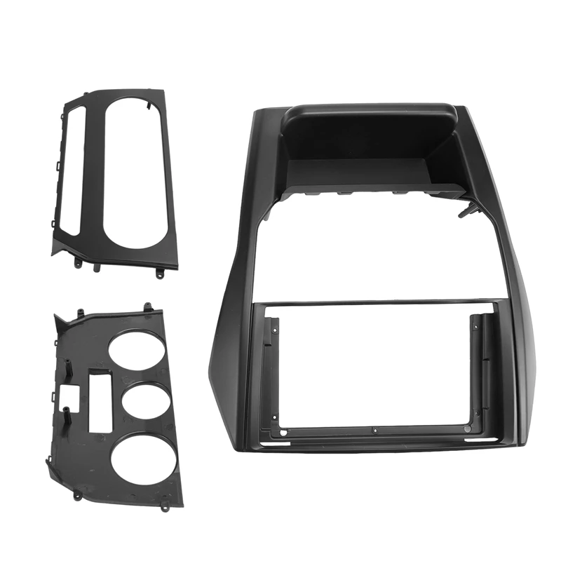 Car Fascia Radio Panel For Mahindra Scorpio S6 2018+ Dash Kit Install Facia Console Bezel Adapter GPS Plate Cover