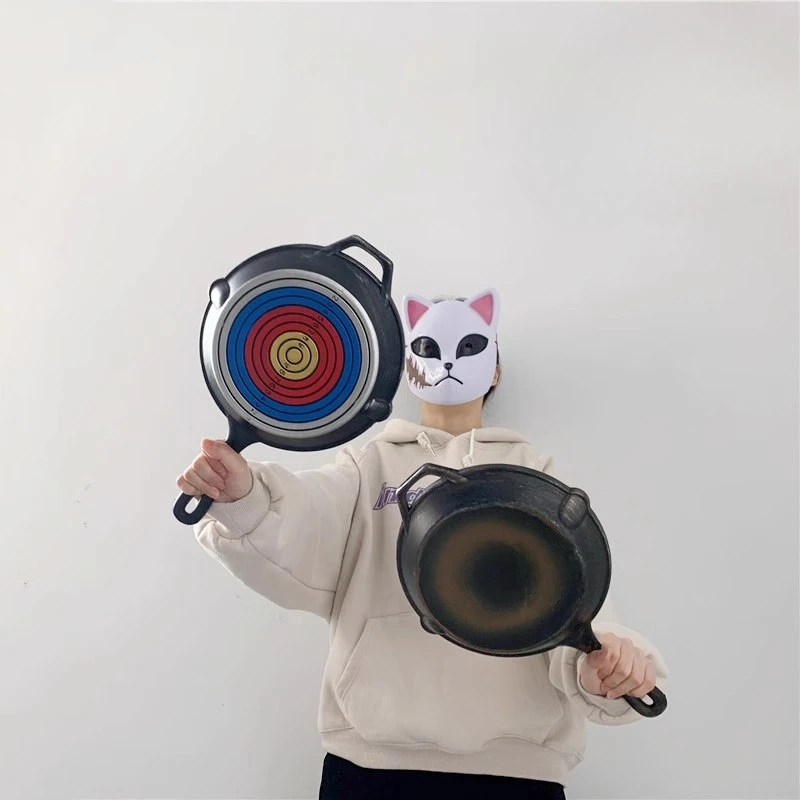 

PU Material Simulation Bullseye Pan Periphery Cosplay