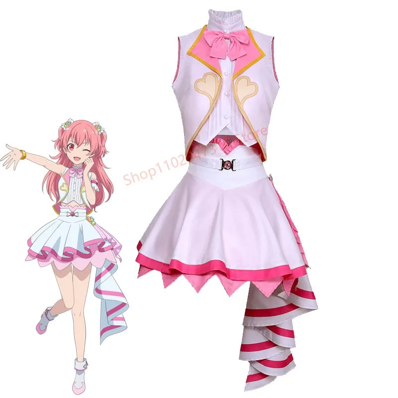 

Аниме Momoi Airi, костюм для косплея Kowareta Sekai To Utaenai Miku, виртуальная певица, сценические костюмы Airi, проект Sekai
