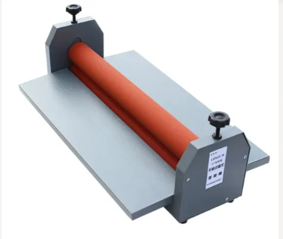 Manual Cold Roll Laminator Laminating Machine 650mm 700mm