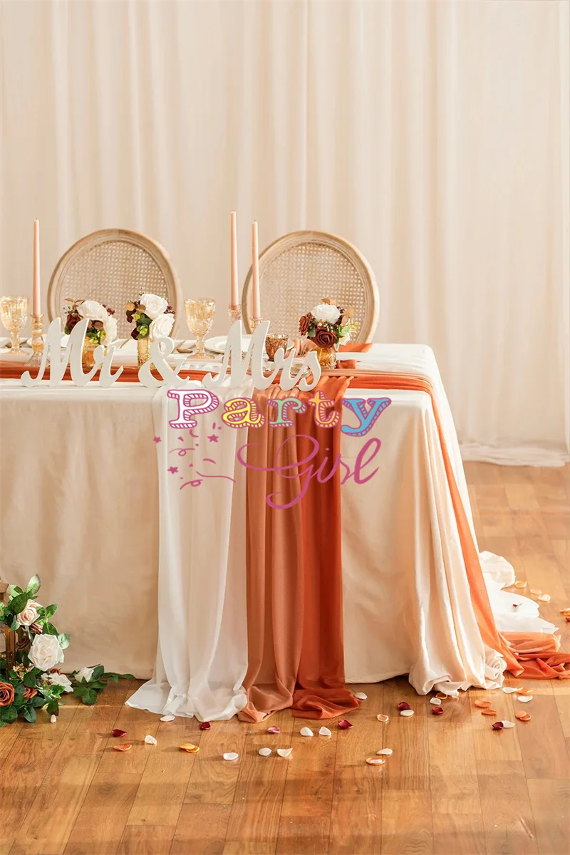 

New Design 8pcs Set Weave Wedding Table Runner for Reception Tablecloth Runners Event Party Banquet Decoration