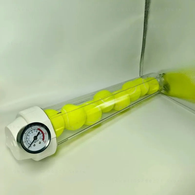 The Tennis Pressure Tank Can Hold 4/8 Tennis Balls Lt Is Leak Proof And Can Inflate Greatly Extending The Practical Life