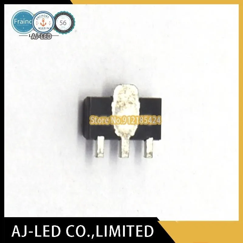 10pcs/lot OH44EW High Temperature Unipolar Hall Element Switch Circuit Magnetic Sensor SMD SOT-89 Mark:44E