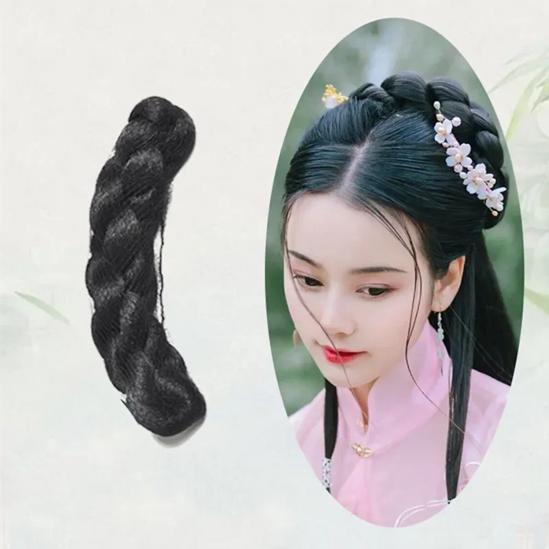 Accessori per capelli twist retrò Copricapo da principessa per feste Antico cinese Hanfu Cosplay Bomboniere TV FILM Fotografia