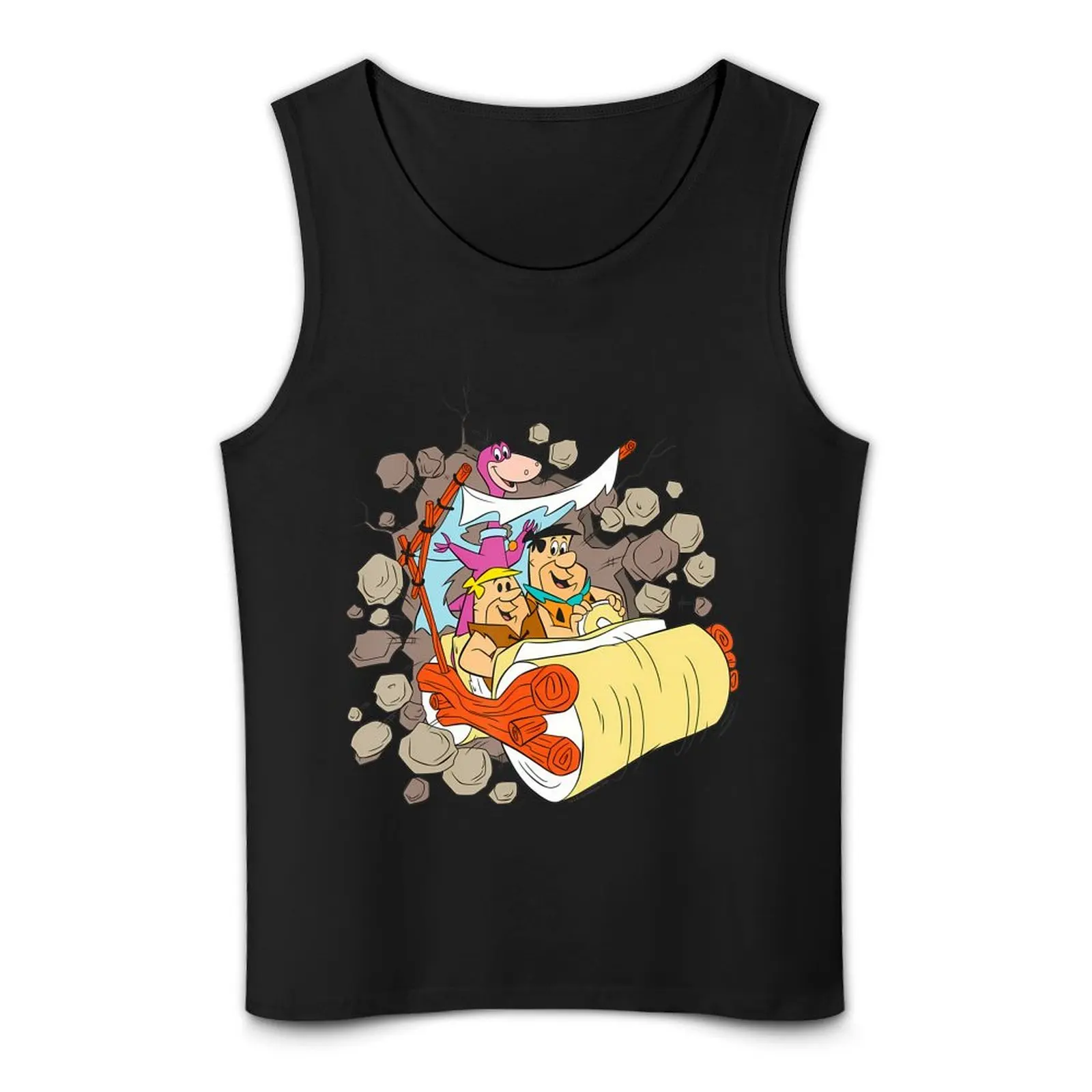 Vintage Movie - Vintage Animated Sitcom Tank Top Men's clothes summer clothes men 2024