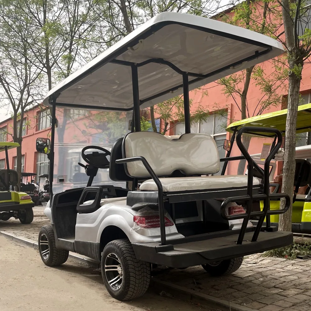 Wholesale Cheap 1 Row 2 Seats Electric Golf Cart with All Colors CE Golf Buggy Trolley for Golf Course