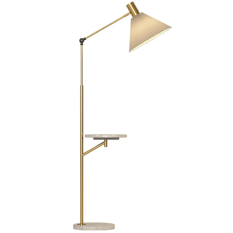 

Living room, floor lamp, Nordic, light luxury, bedroom, sofa side, storage, integrated, simple