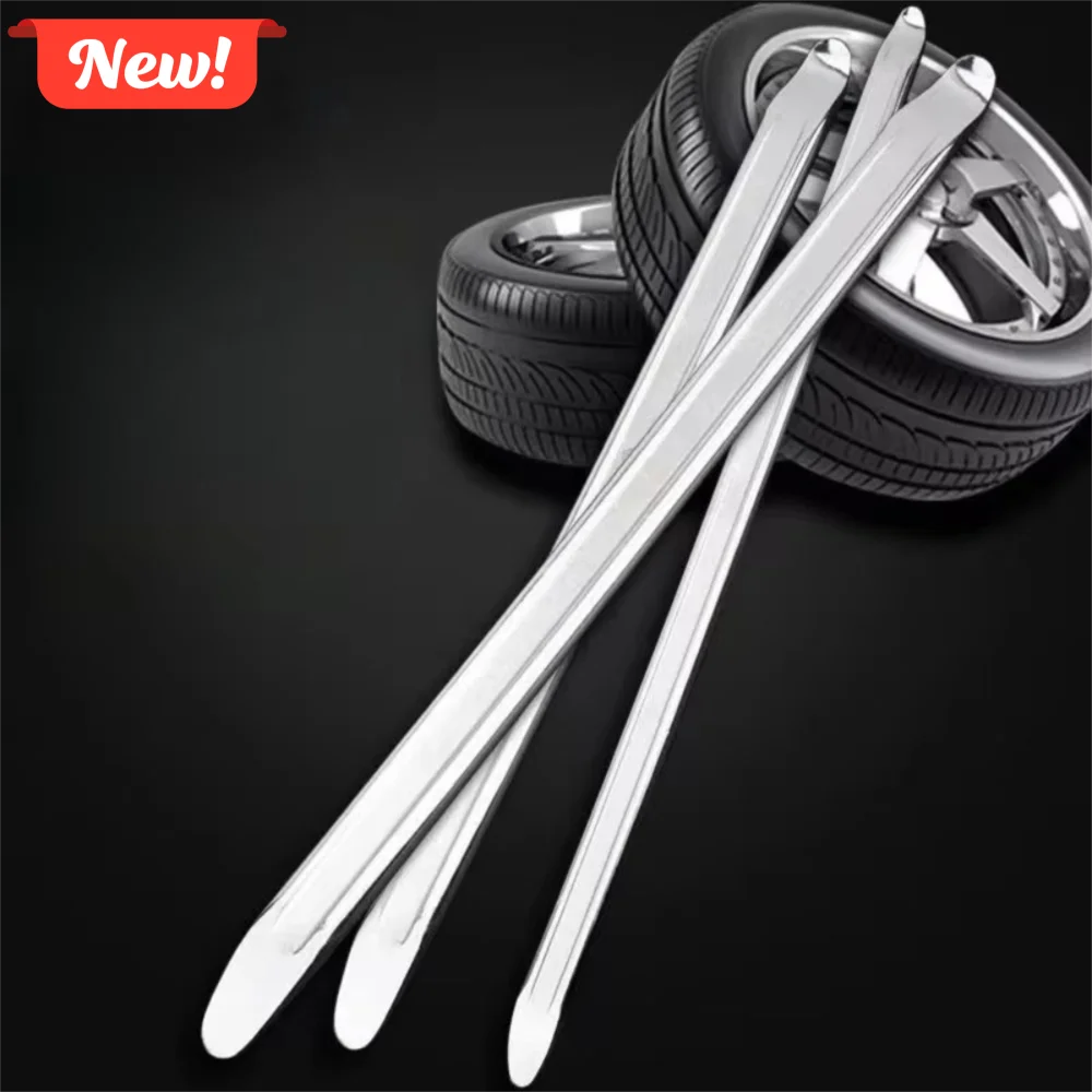 25/30/40cm Tire Iron Steel Spoon Durable Steel Rim Opener Lever Multi-Purpose Heavy Duty Crowbar