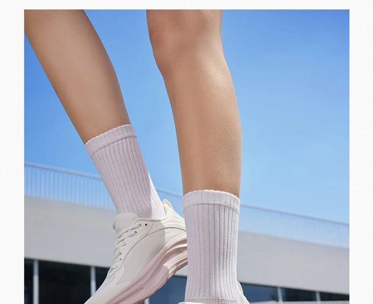 361 Degrees Damen-Laufschuhe, lässig, Mesh, rutschfest, leicht, trendig, dicke Sohle, Rebond, langlebig, Damen-Turnschuhe 682532239 – Detail 22