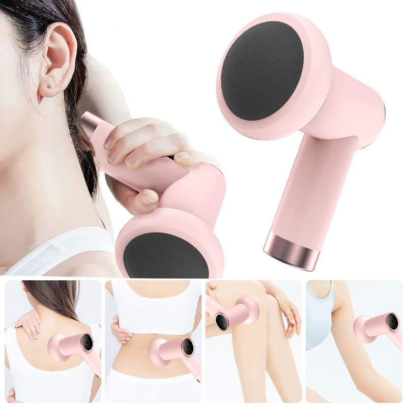 

Cross-border massage stick wireless rechargeable female fat pusher hand-held portable massager neck waist shoulder kneading