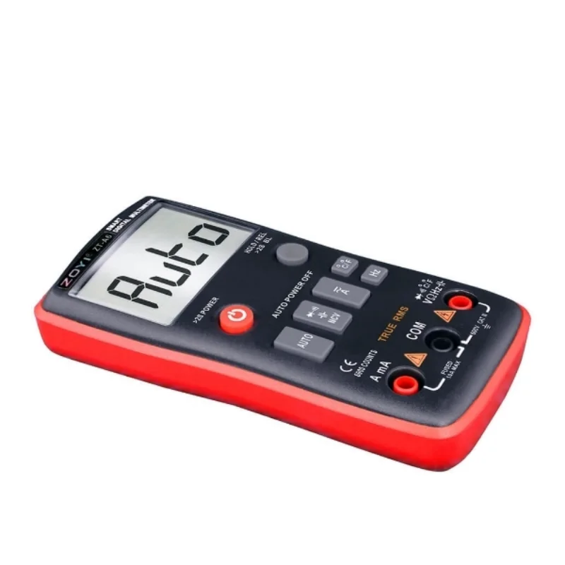 Imagem -06 - Multímetro Digital Voltímetro ac dc Tensão Corrente Resistência Tester Multímetro Temperatura Ncv Meter Zoyi-zt-a6 Profissional