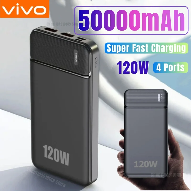 VIVO 120W Φορητό Power Bank 50000mAh 8.26€