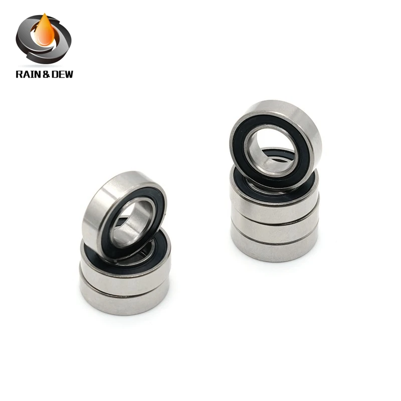 2PCS 623RS 3x10x4mm Small Ball Bearing ABEC-7 Black Sealed 624RS 625RS 626RS 627RS 628RS 629RS Bore 3mm 4mm 5mm 6mm 7mm 8mm 9mm