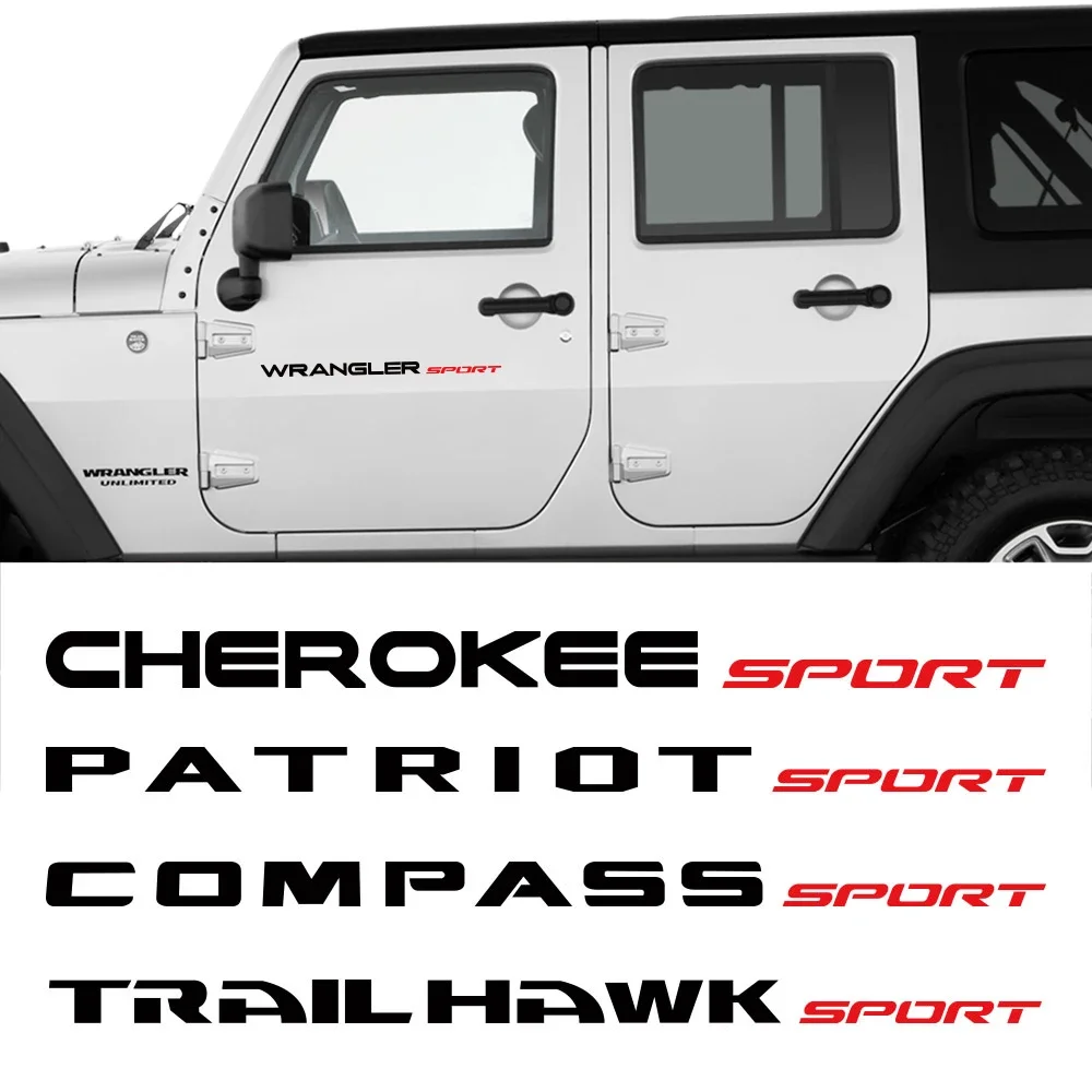 Car Whole Body Decor Sticker For Jeep Renegade Wrangler Cherokee Compass Patriot Trail Hawk Rubicon Auto Motor Sport Accessories