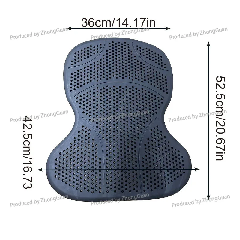 Temu Equestrian Silicone Pad, Shock-absorbing Saddle Pad, High-elasticity Silicone Shock Absorption and Anti-slip