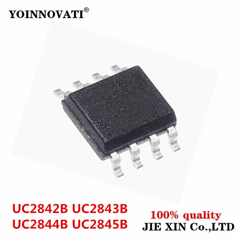 10Pcs UC2842B 2842B UC2843B 2843B UC2844B 2844B UC2845B 2845B SOP-8 module