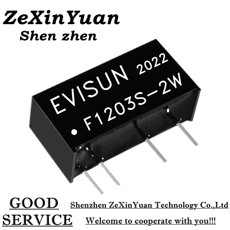 

5PCS F1203S-2W F1205S-2W F1209S-2W F1212S-2W F1215S-2W F1224S-2W 12V TO 3.3V 5V 9V 12V 15V 24V 2W DC-DC isolapted power module