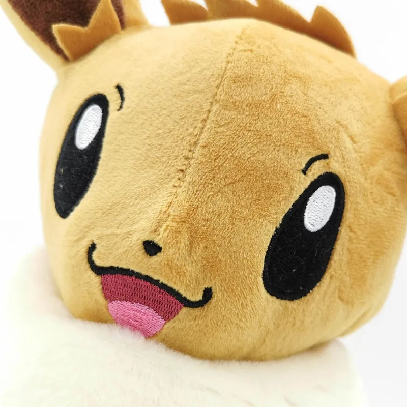 30Cm Anime Eevee Knuffels Cartoon Pokemon Leuke Elf Pluche Pop Soft Gevulde Kawaii Eevee Kussen Verjaardagscadeau Voor jongens Meisjes