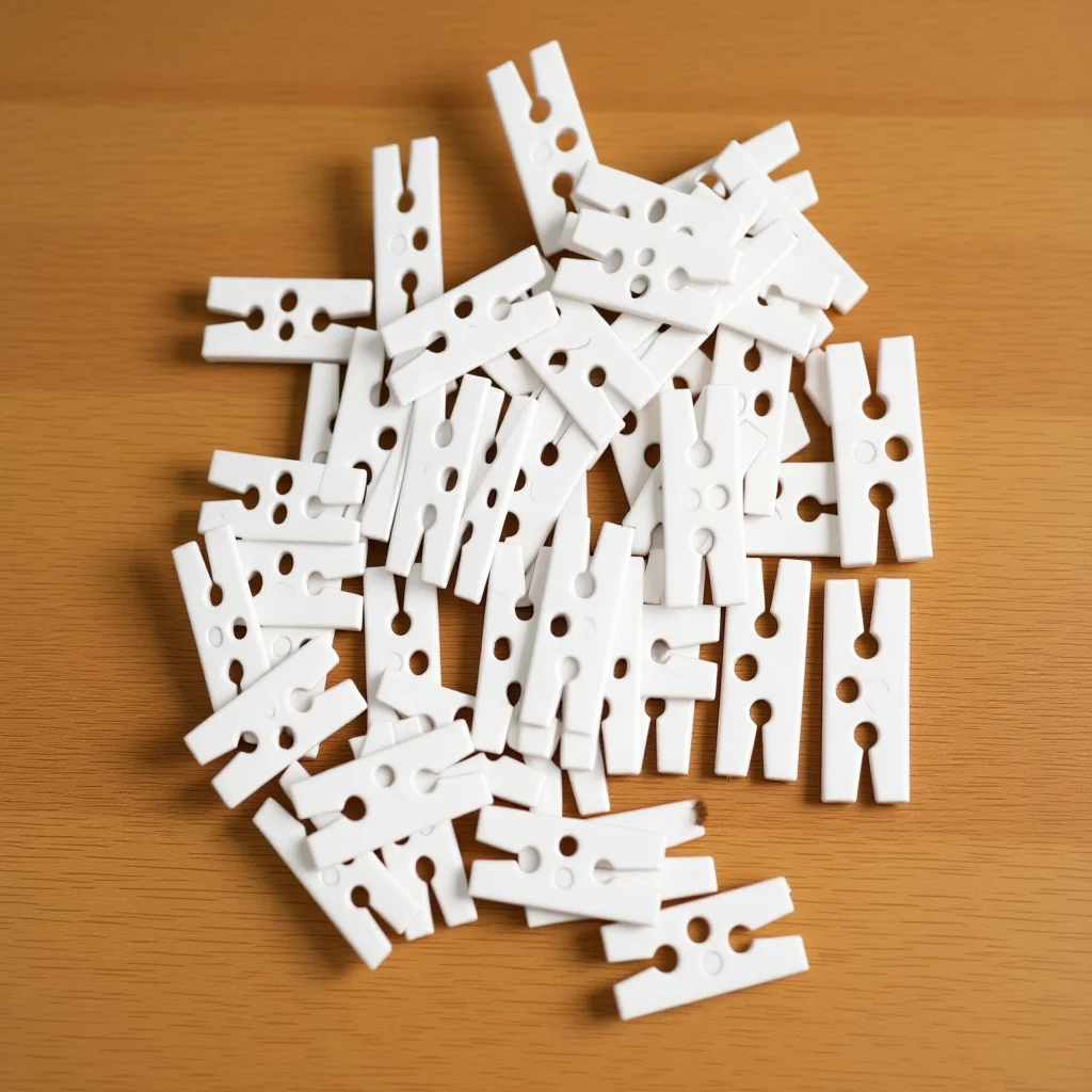 

100Pcs Easy Use Balloon Clips H Shape Strong Plastic Sealing Fasteners for Festivals Parties Events Decoration Balloon Clips