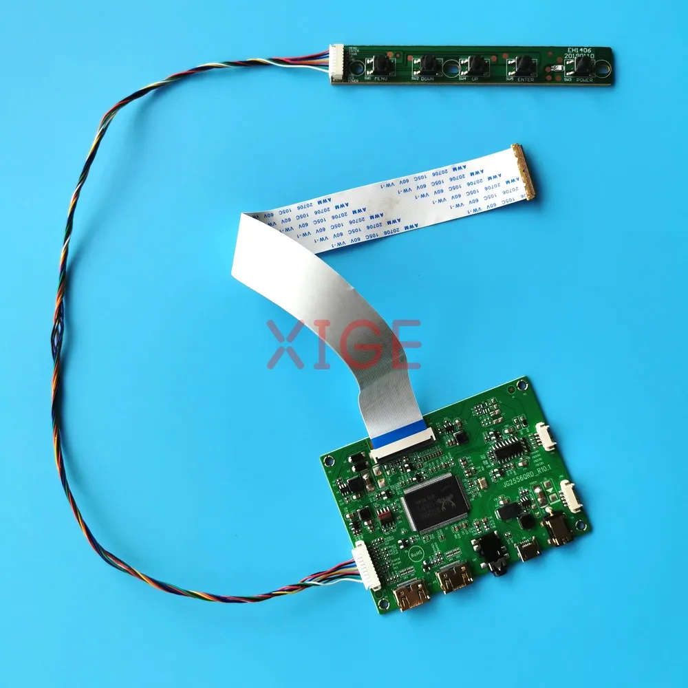 

Для B156HAT01.0 B156HTN03.9 плата драйвера контроллера 15,6 "2Mini-HDMI 1920x1080 Micro USB дисплей для ноутбука EDP 40-контактный комплект «сделай сам»