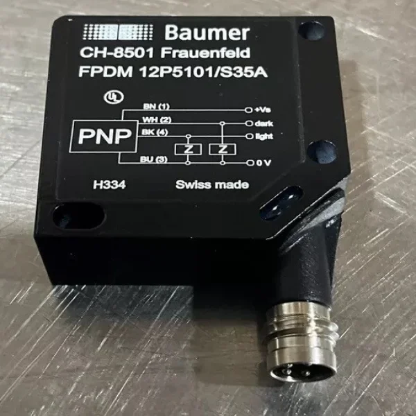 Nouveau capteur réfléchissant Fpdm 12p5101s35a, Neuf, Original, Spot Plc