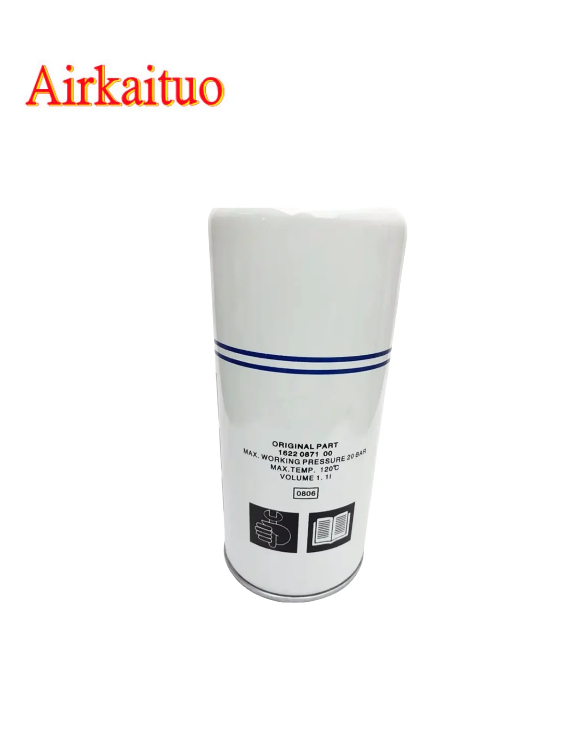 

High efficiency Oil Filter 1622087100 for Atlas Copco Air Compressor part Replacement