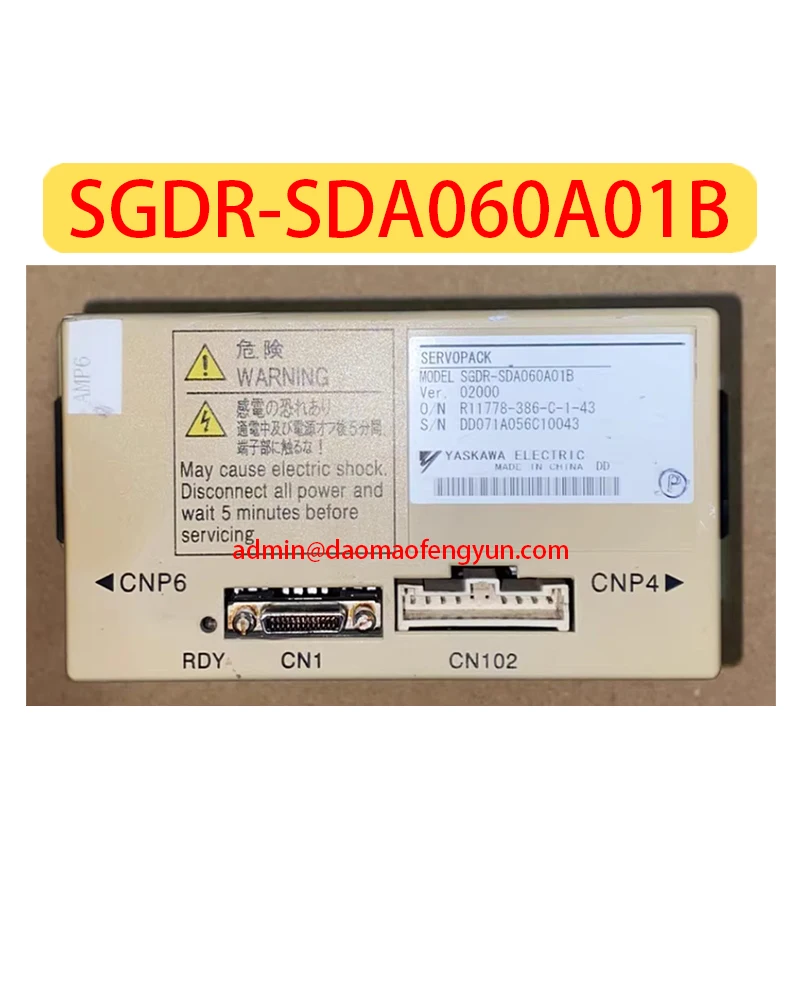 

SGDR-SDA060A01B Brand newServo Drive SGDR SDA060A01B ，Fast shipping