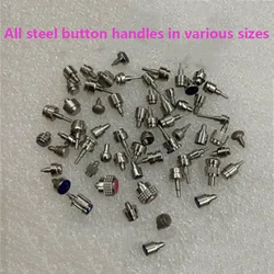 Watch Accessories All Steel Button Handles Various Big Small Sizes  Mixed Handle Each Bag Comes in Multiple Styles Clock Parts