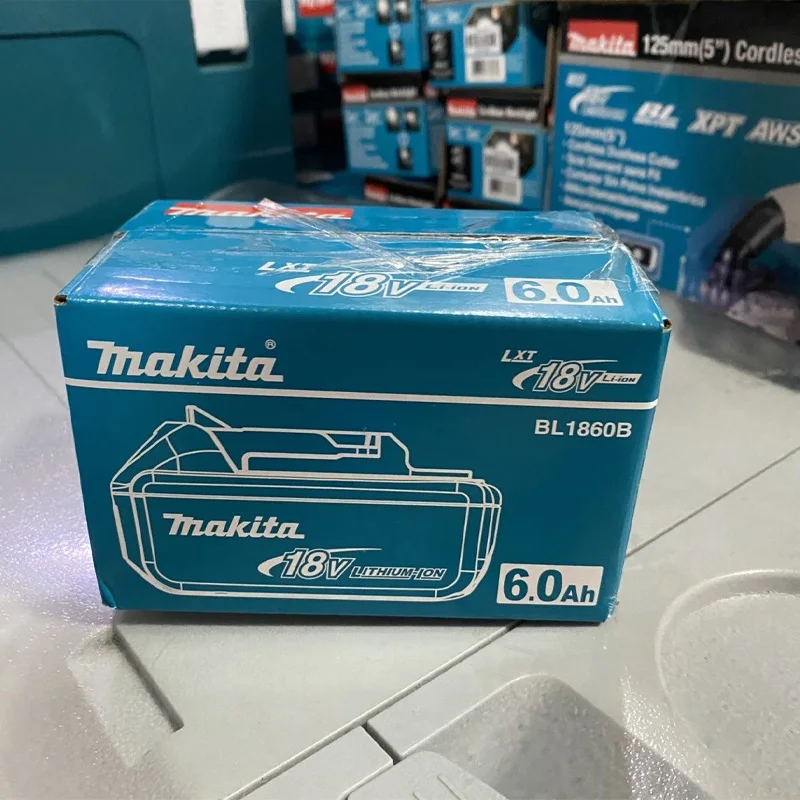 

Makita 18V 6Ah battery for Makita 18V power tools The 18V Makita BL1860B rechargeable battery can replace BL1850B LXT400