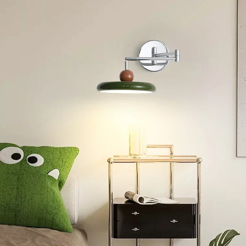2026 Rocker Arm Wall Lamp Living Room Bedroom Stduy LED Wall Light Bedside Shop Restaurant Lamps For Room And Decorations Fixtur
