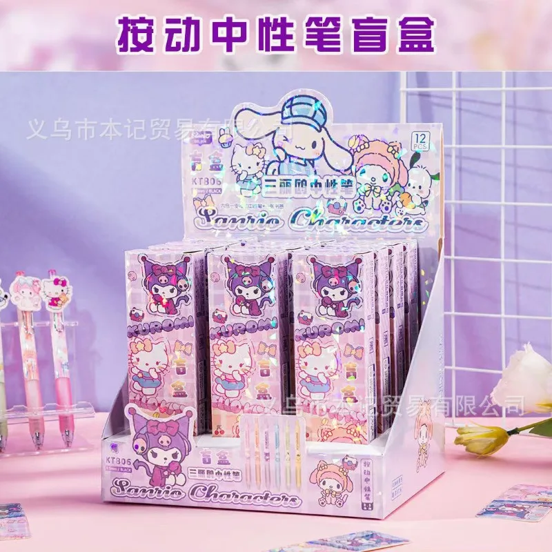 Cartoon Kuromi Neue 0,5mm Gel Stift Anime Nette Schwarz Kugelschreiber Studenten Zurück Zu Schule Büro Liefert Party Geschenke baby Dusche