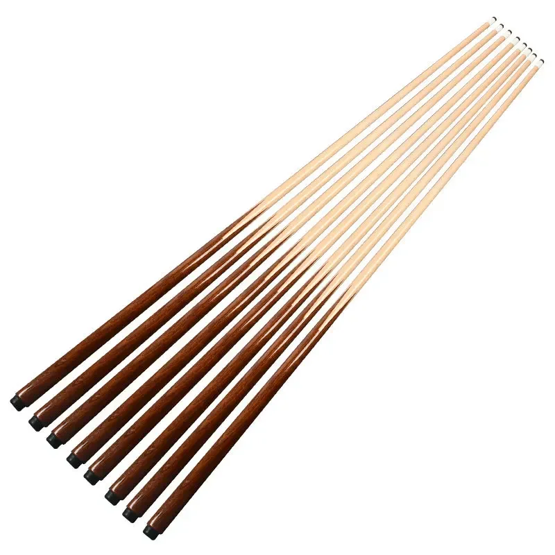 Snooker American Nine-Ball Pool Cue Birch Wood One-Piece Extension Lightweight 20 oz Durable Billiard Clubpromote sales