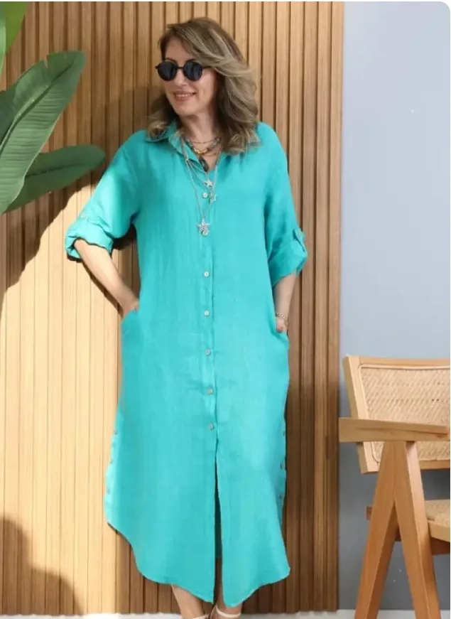 ชุดสตรี 2025 สบายเสื้ออารมณ์เดินทางคอยาว Hollow หลวมเสื้อยืดผู้หญิงเสื้อผ้า