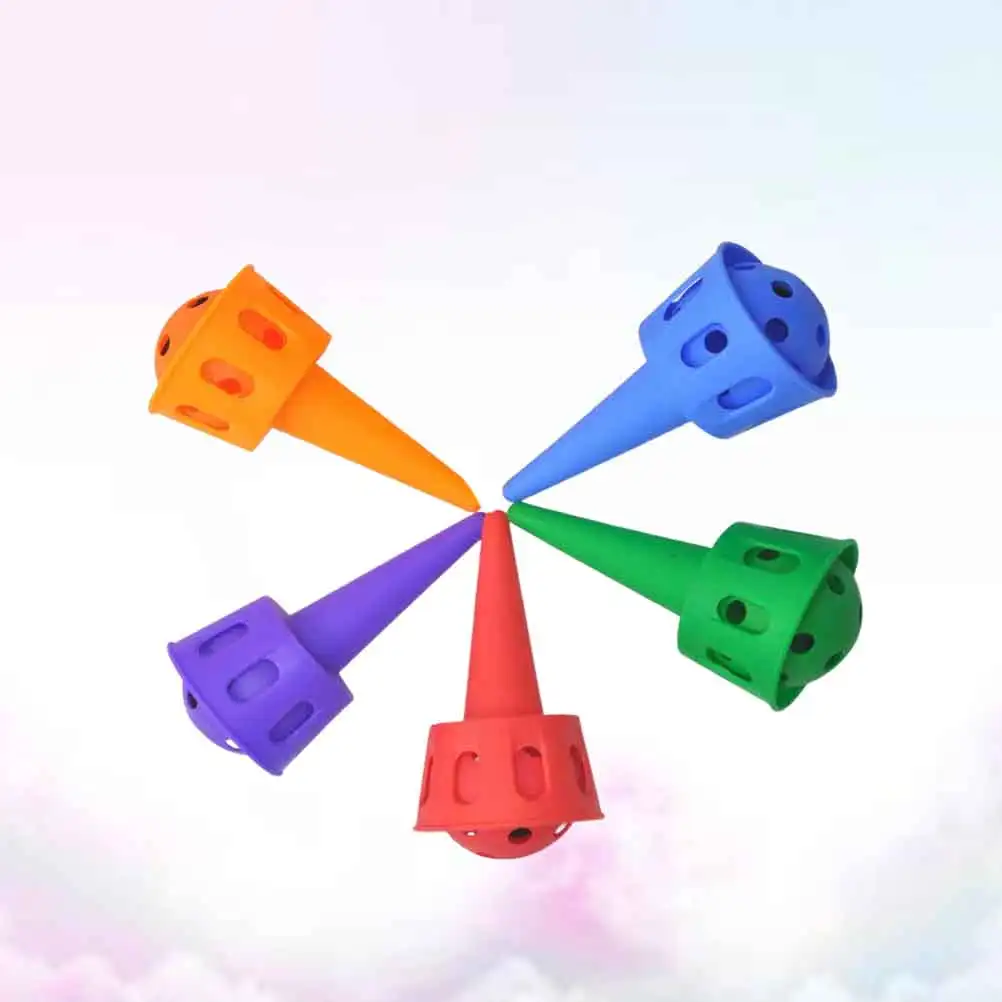 5pcs Scoop Ball Toys Kids Educational Interactive Throw Chuck Outdoor Activity Tool Lightweight Portable Child Play