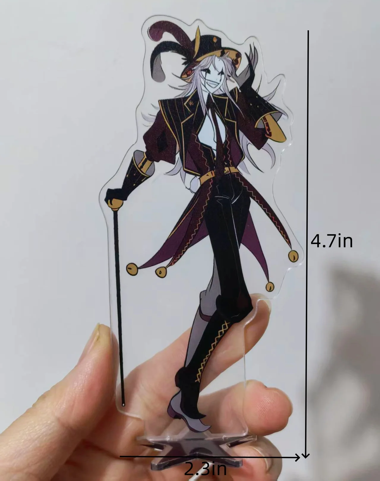 Game The Freak Circus Pierrot  Cosplay Figure Acrylic Stand Standing Plate Ornament Accessories Props Gifts image 4