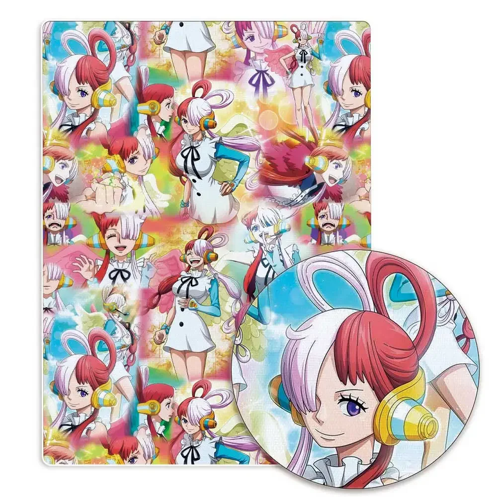 Een Stuk Anime randapparatuur Stof 140*50 cm DIY Naaien Patchwork Quilten Baby Jurk Bedrukte Stof Stof Naaien Kinderen