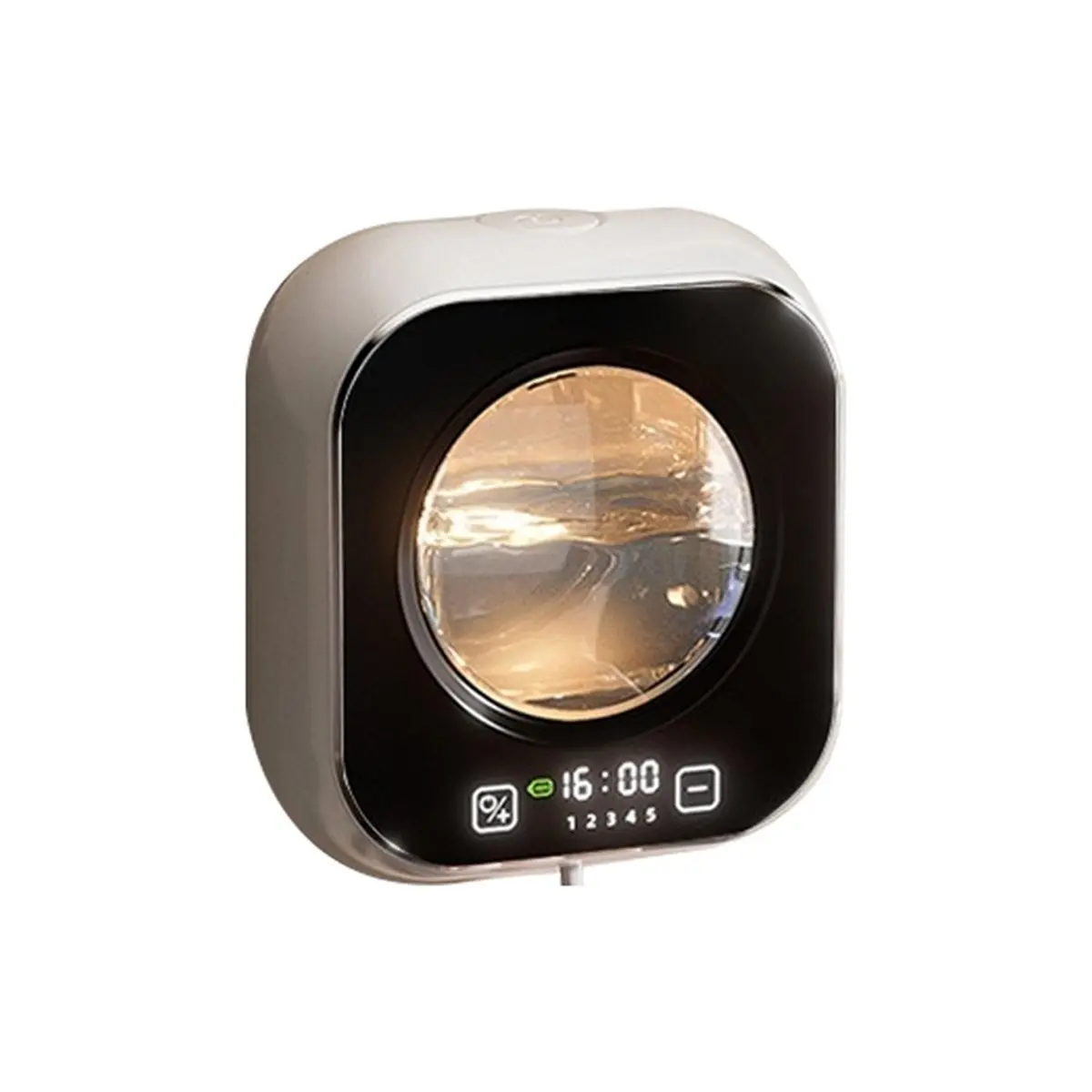 [Vend for]Smart Automatic Hand Washer Infrared Sensor Liquid Gel Soap Dispenser with Temperature Digital Display for Kitchen A