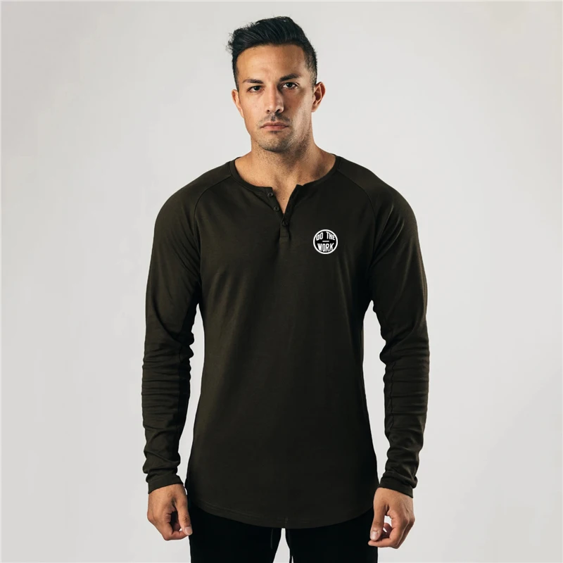 Gym Workout Cotton Breathable T-Shirt Autumn Men strength train Personalized Cross Print Hip Hop Bodybuilding Pumping iron train