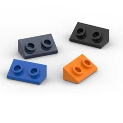 MOC 10PCS Special Slope 1x2x2/3 With 2 Special Holes One Side Building Blocks 1548 Third Party Accessories Particle Children Toy
