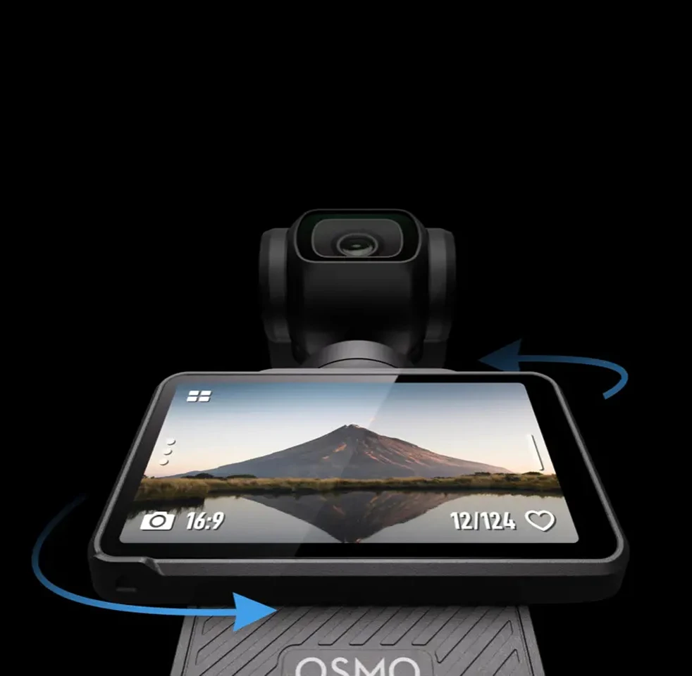 DJI Osmo Pocket 3, Tamanho de bolso, 1 