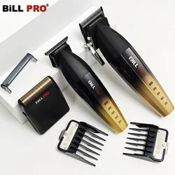 BiLL PRO BL600 BL800 BL400 Professionelle Barber 9000RPM Motor Elektrische Push Haar Clipper Öl Kopf Gradienten Trimmer Rasierer Werkzeuge