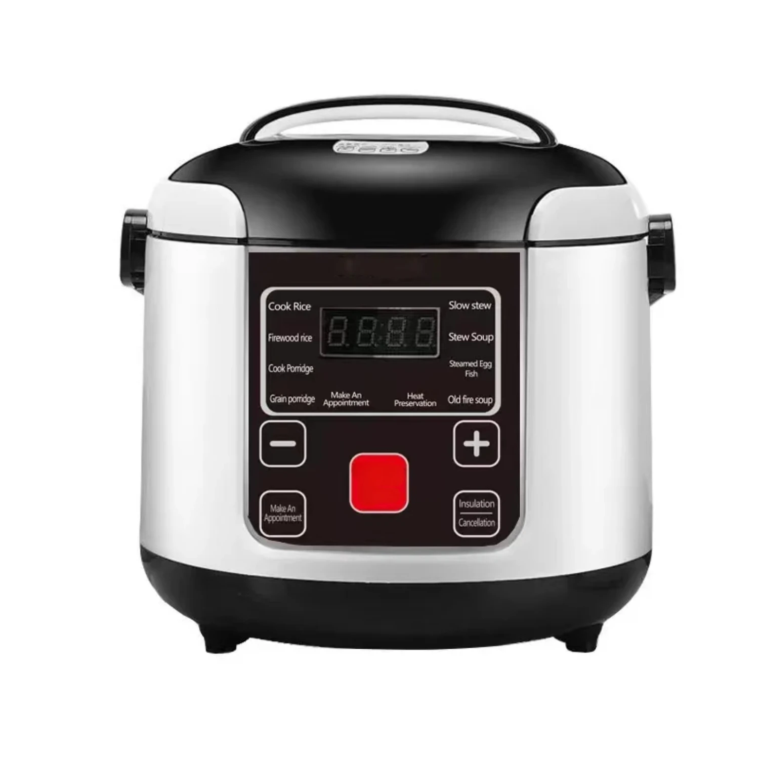 

New Efficient, Compact, and Portable Electric Mini 2L Rice Cooker - Perfect for Traveling or Camping - Handy 12V/24V Food Steame